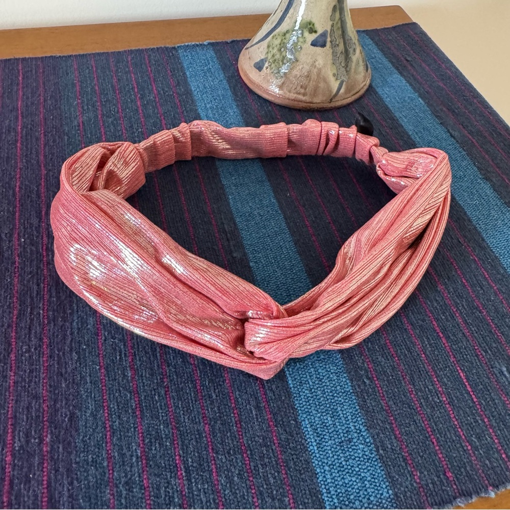 Free People Shiny Pink Headband